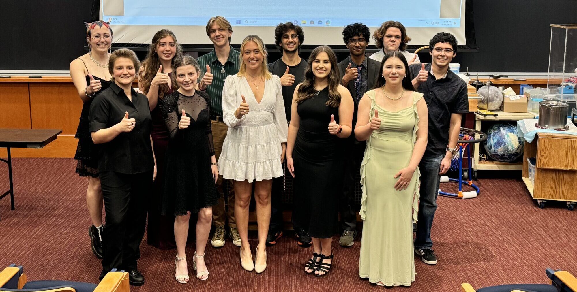 TAMU SPS Officers for 2025-2026.