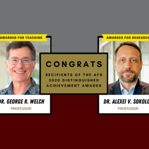 The Association of Former Students 2020 Distinguished Achievement Award Recipients