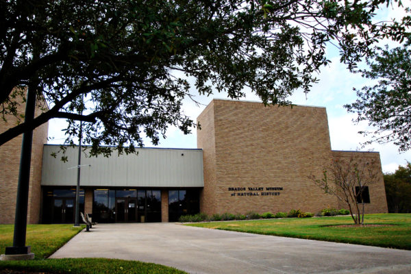Front entrance of the Brazos Valley Museum of Natural History
