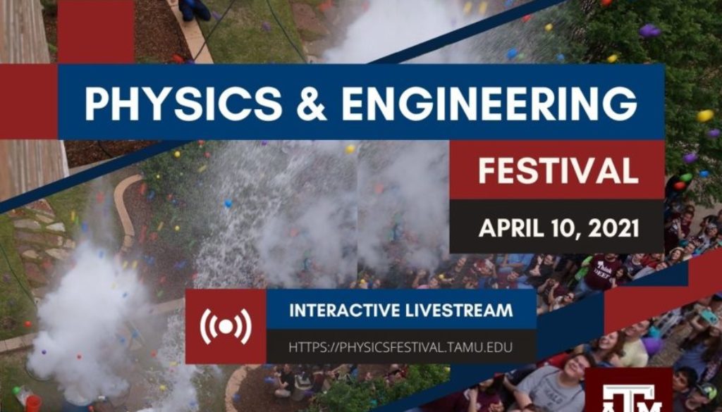 Physics and Engineering Festival promotional art
