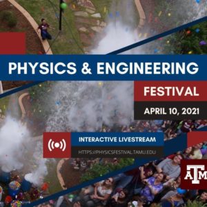 Physics and Engineering Festival promotional art