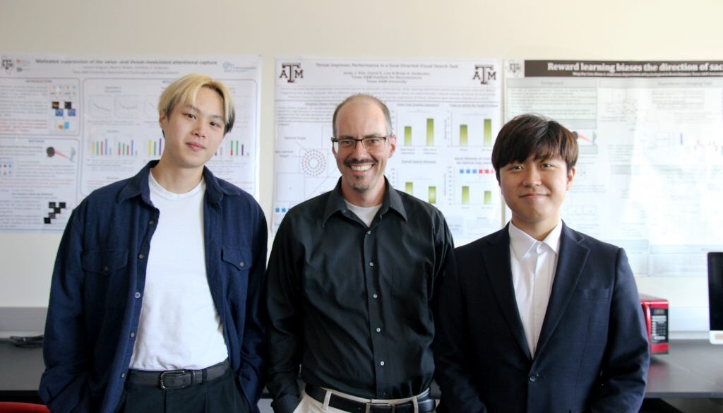 Dr. Brian Anderson with David Sangji Lee and Ming-Ray Liao