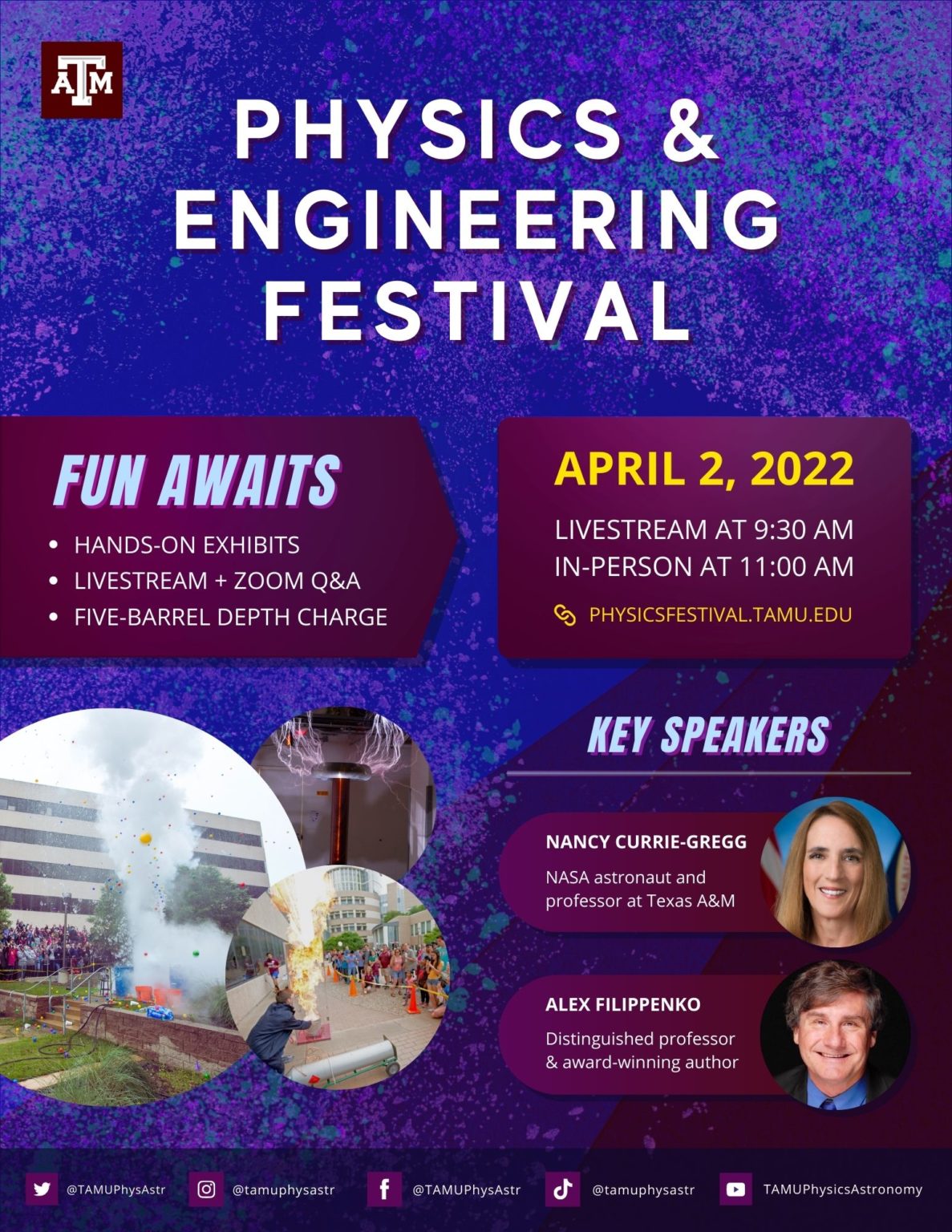 Texas A&M Physics & Engineering Festival TAMU Physics & Astronomy
