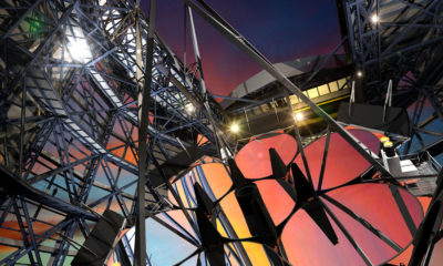 Artist's rendering of the Giant Magellan Telescope