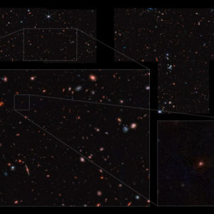 Scientists with the CEERS Collaboration have identified an early galaxy