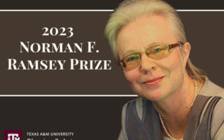 Texas A&M Physicist Olga Kocharovskaya Earns 2023 APS Ramsey Prize