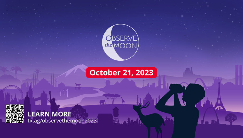 International Observe The Moon Night 2023 Set For Saturday, Oct
